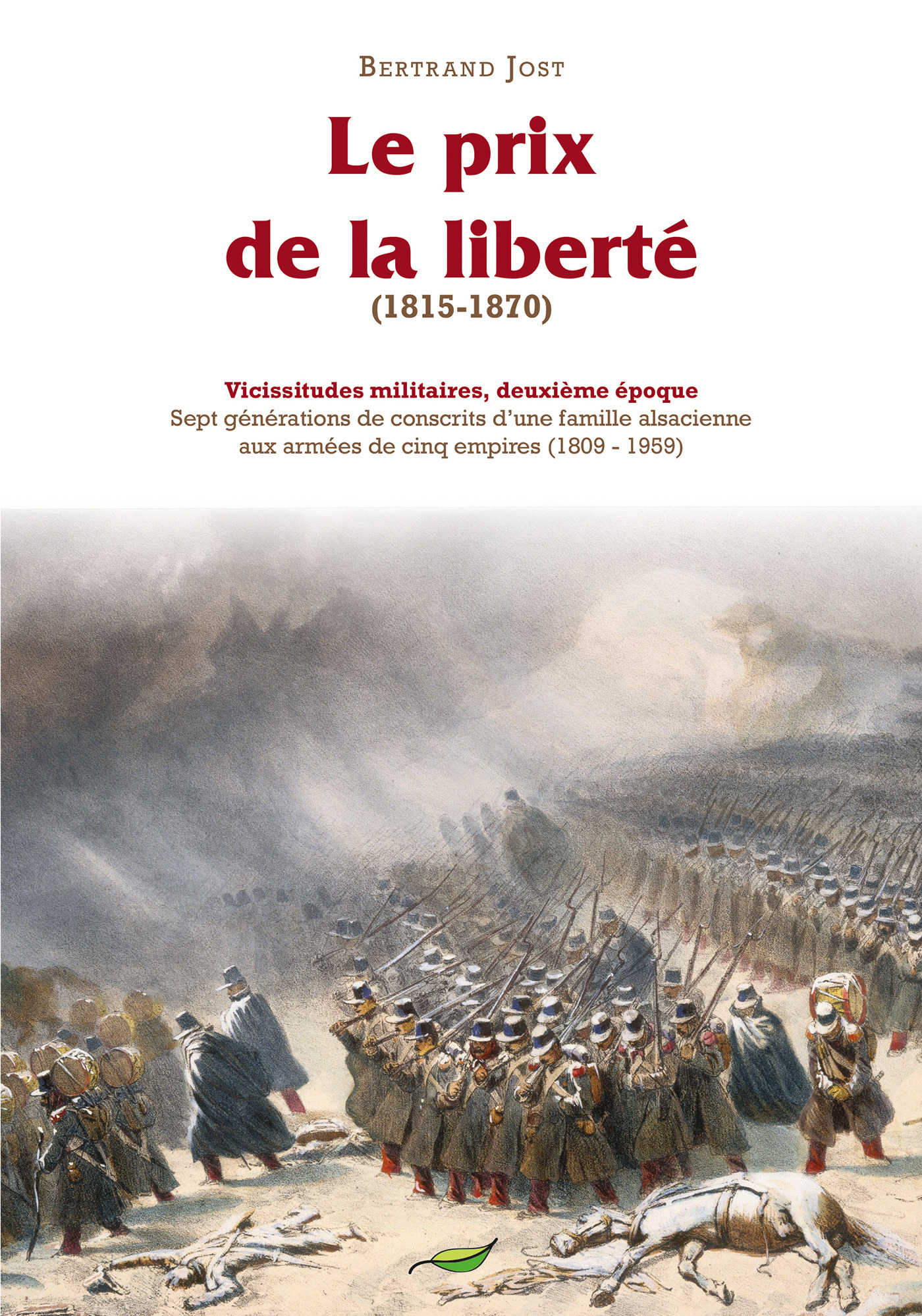 Couverture ebook de Le prix de la liberté, de Bertrand Jost