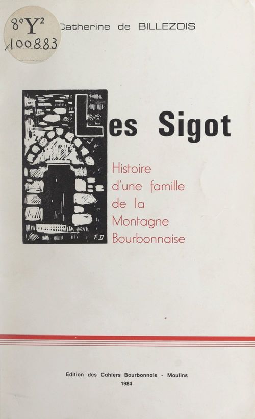 Couverture ebook de Les Sigot, de Catherine De Billezois