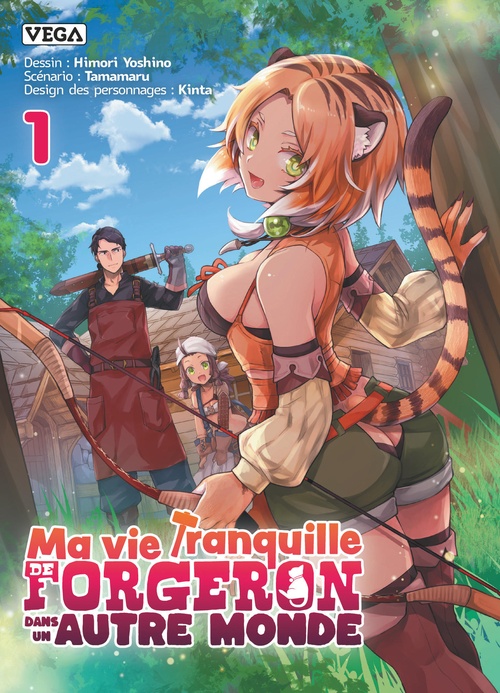 ebook cover of Ma vie Tranquille de forgeron dans un autre monde - Tome 1, by Tamamaru