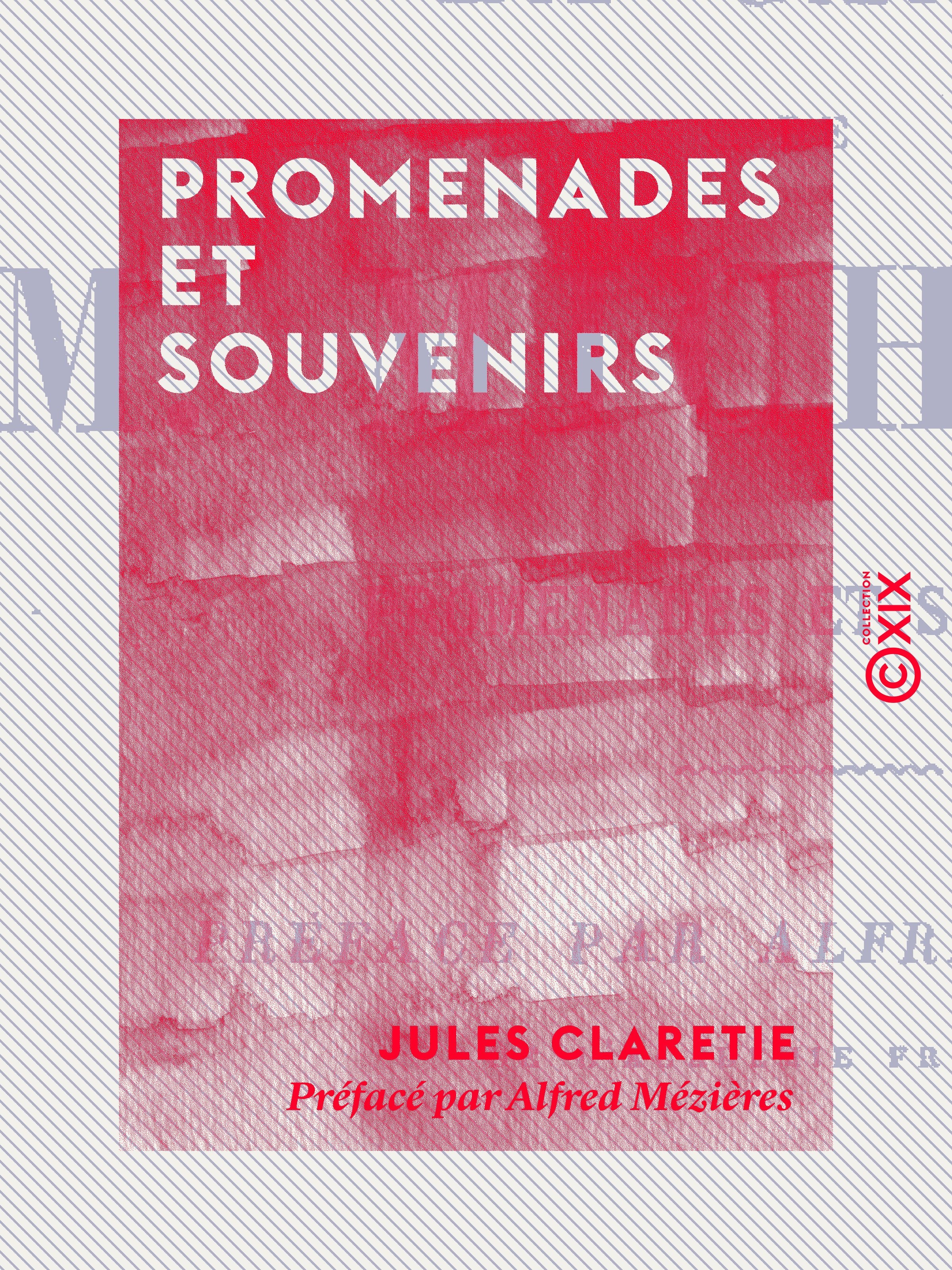 Couverture ebook de La Canne de M. Michelet, de Alfred Mezieres, Jules Claretie