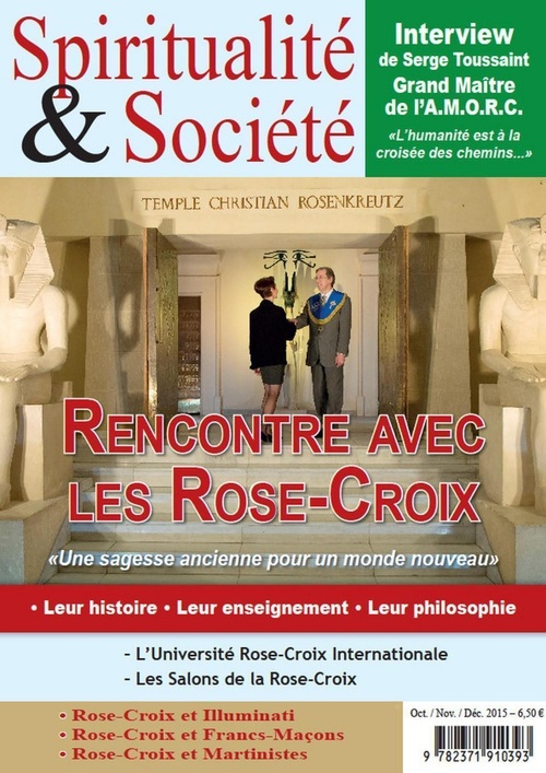 ebook cover of Spiritualité & Société - Numéro spécial consacré à l'AMORC, by Collectif