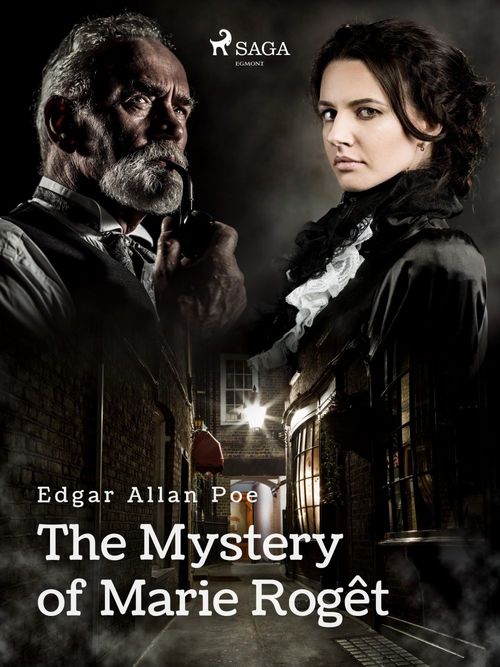 ebook cover of The Mystery of Marie Rogêt, by Edgar Allan Poe