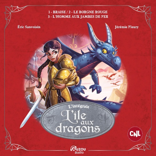 audiobook cover of L'île aux dragons - L'intégrale, by Eric Sanvoisin