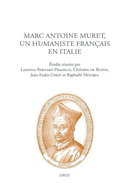 Couverture ebook de Marc Antoine Muret, un humaniste français en Italie, de