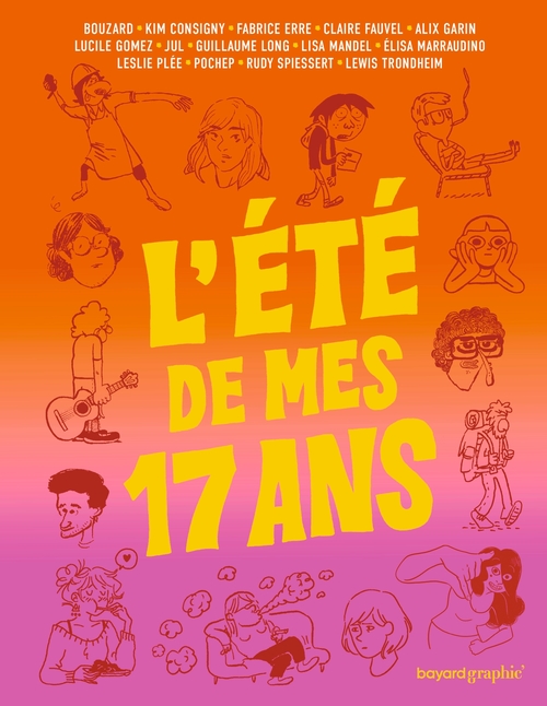 Couverture ebook de L'été de mes 17 ans, de Collectif
