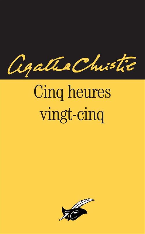Couverture ebook de Cinq heures vingt-cinq, de Agatha Christie