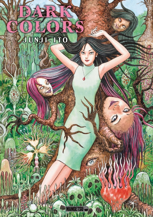 ebook cover of Dark Colors, by Junji Ito