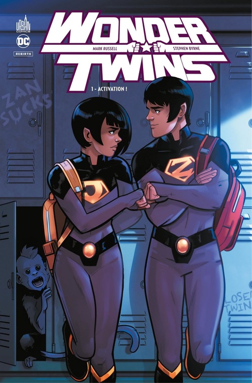 ebook cover of Wonder Twins - Tome 1 - Activation !, by Mark Russell