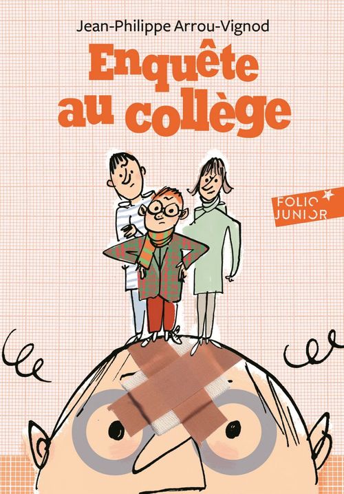Couverture ebook de Enquête au collège (Tome 2), de Jean-Philippe Arrou-Vignod