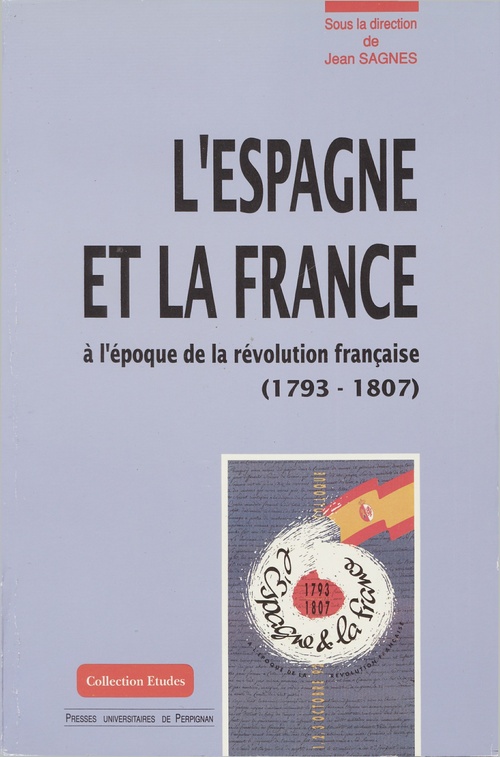 ebook cover of L´Espagne et la France à l´époque de la Révolution française (1793-1807), by Jean Sagnes