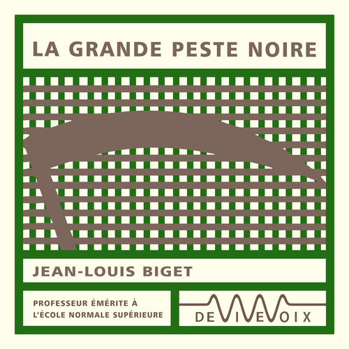 audiobook cover of La Grande peste noire, by Jean-Louis Biget