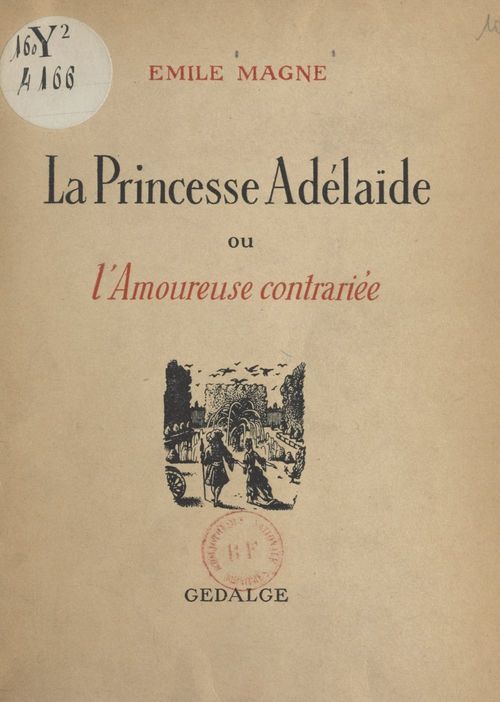 ebook cover of La princesse Adélaïde, by Emile Magne