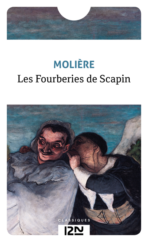 ebook cover of Les fourberies de Scapin, by Molière