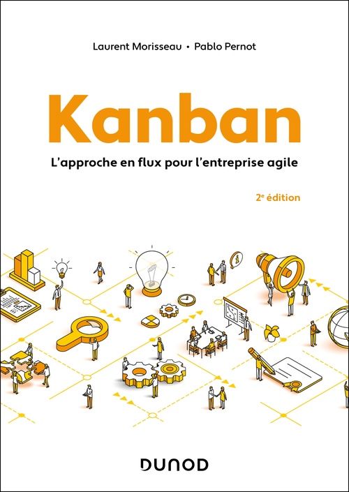 Couverture ebook de Kanban -2e éd., de Laurent Morisseau, Pablo Pernot
