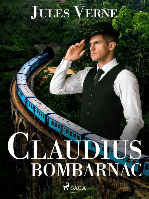 ebook cover of Claudius Bombarnac, by Jules Verne