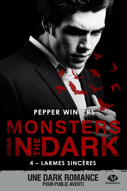 ebook cover of Monsters in the Dark, T4 : Larmes sincères, by Pepper Winters