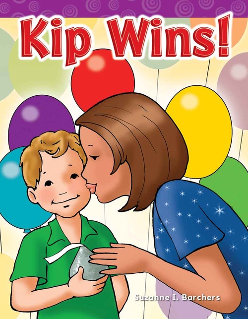 ebook cover of Kip Wins!, by Suzanne Barchers