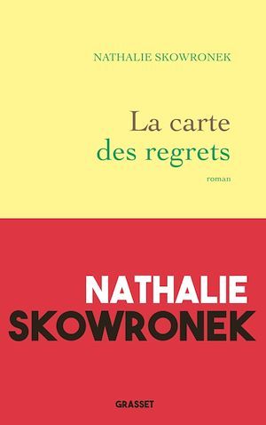 ebook cover of La carte des regrets, by Nathalie Skowronek