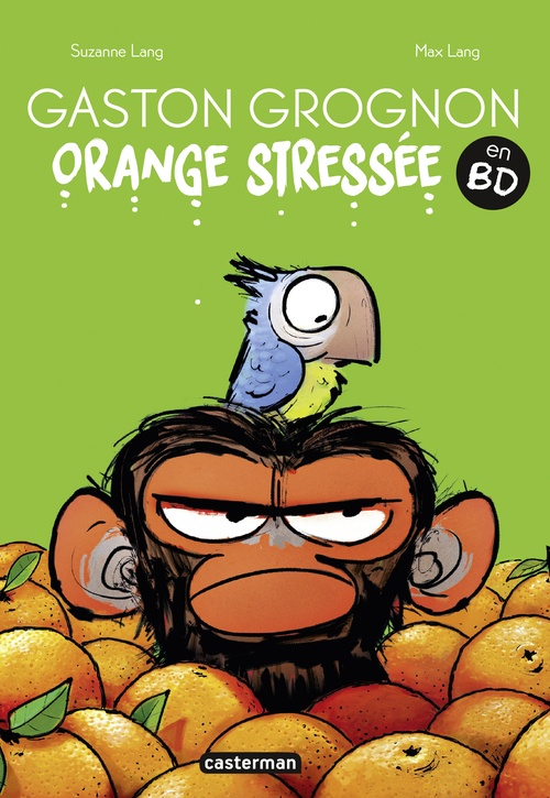 ebook cover of Gaston Grognon en BD - Orange stressée, by Suzanne Lang