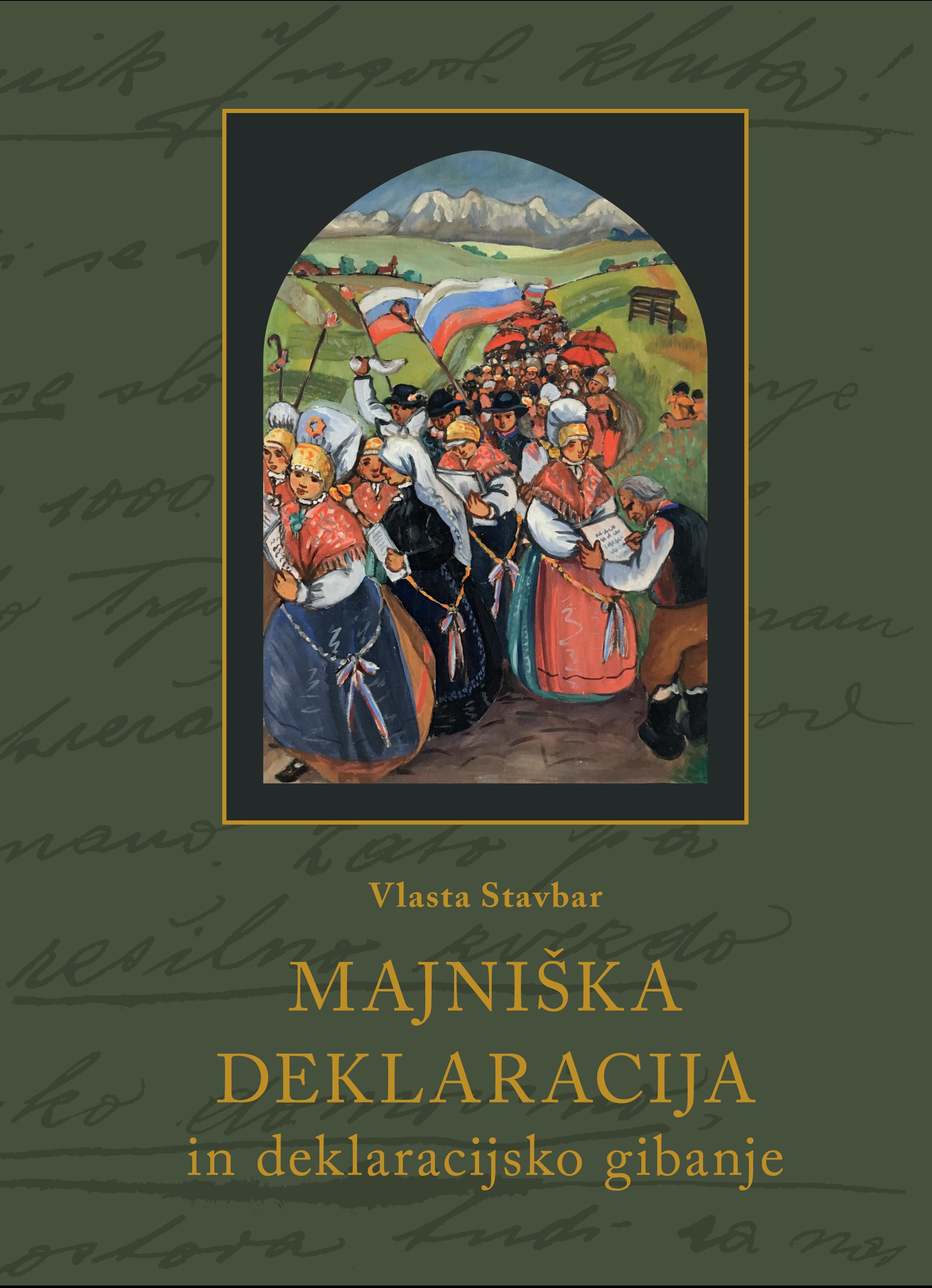Couverture ebook de Majniska deklaracija in deklaracijsko gibanje, de Vlasta Stavbar