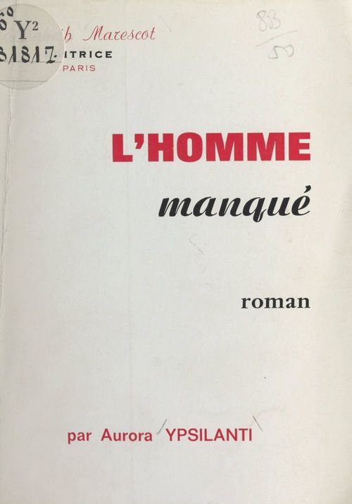 Couverture ebook de L'homme manqué, de Aurora Ypsilanti