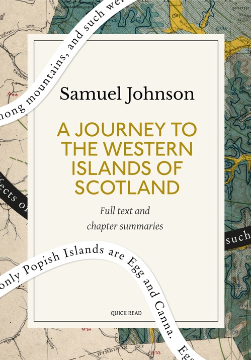 ebook cover of A Journey to the Western Islands of Scotland: A Quick Read edition, by Quick Read, Samuel Johnson