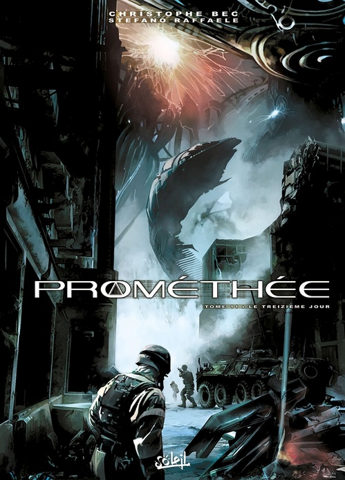 Couverture ebook de Prométhée T11 - Le Treizième Jour, de Christophe Bec