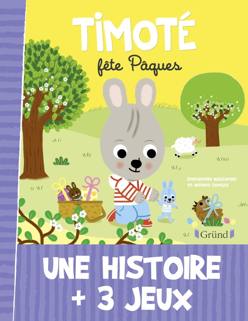 ebook cover of Timoté fête Pâques, by Emmanuelle Massonaud, Mélanie Combes