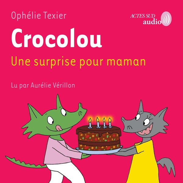 audiobook cover of Crocolou, Une surprise pour maman, by Ophelie Texier