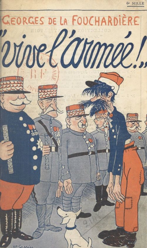 Couverture ebook de Vive l'armée !, de Georges De La Fouchardiere