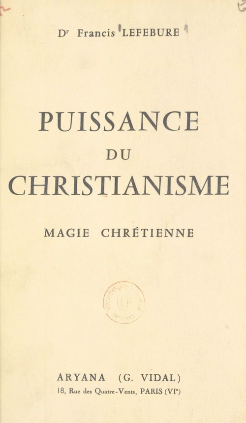 Couverture ebook de Puissance du christianisme, de Francis Lefébure
