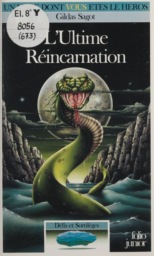 Couverture ebook de L'Ultime réincarnation, de Gildas Sagot