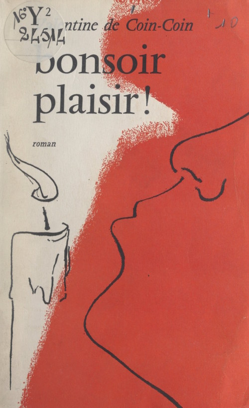 Couverture ebook de Bonsoir plaisir !, de Alexandre Breffort, Valentine De Coin-Coin