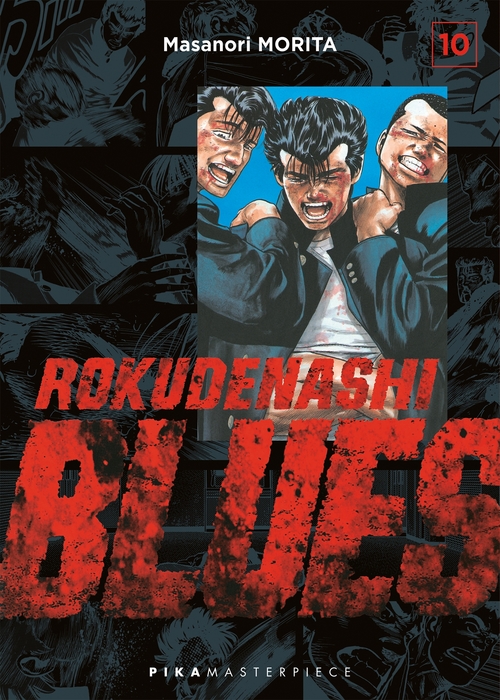 ebook cover of Rokudenashi Blues T10, by Masanori Morita