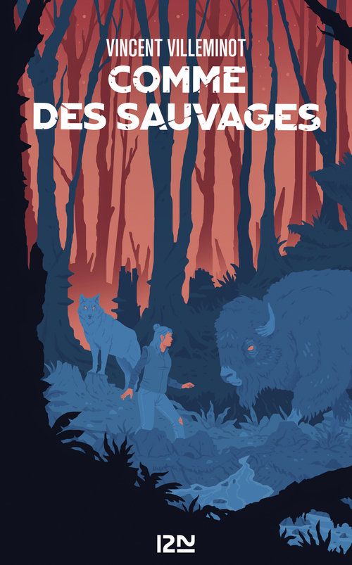 Couverture ebook de Comme des sauvages, de Vincent Villeminot
