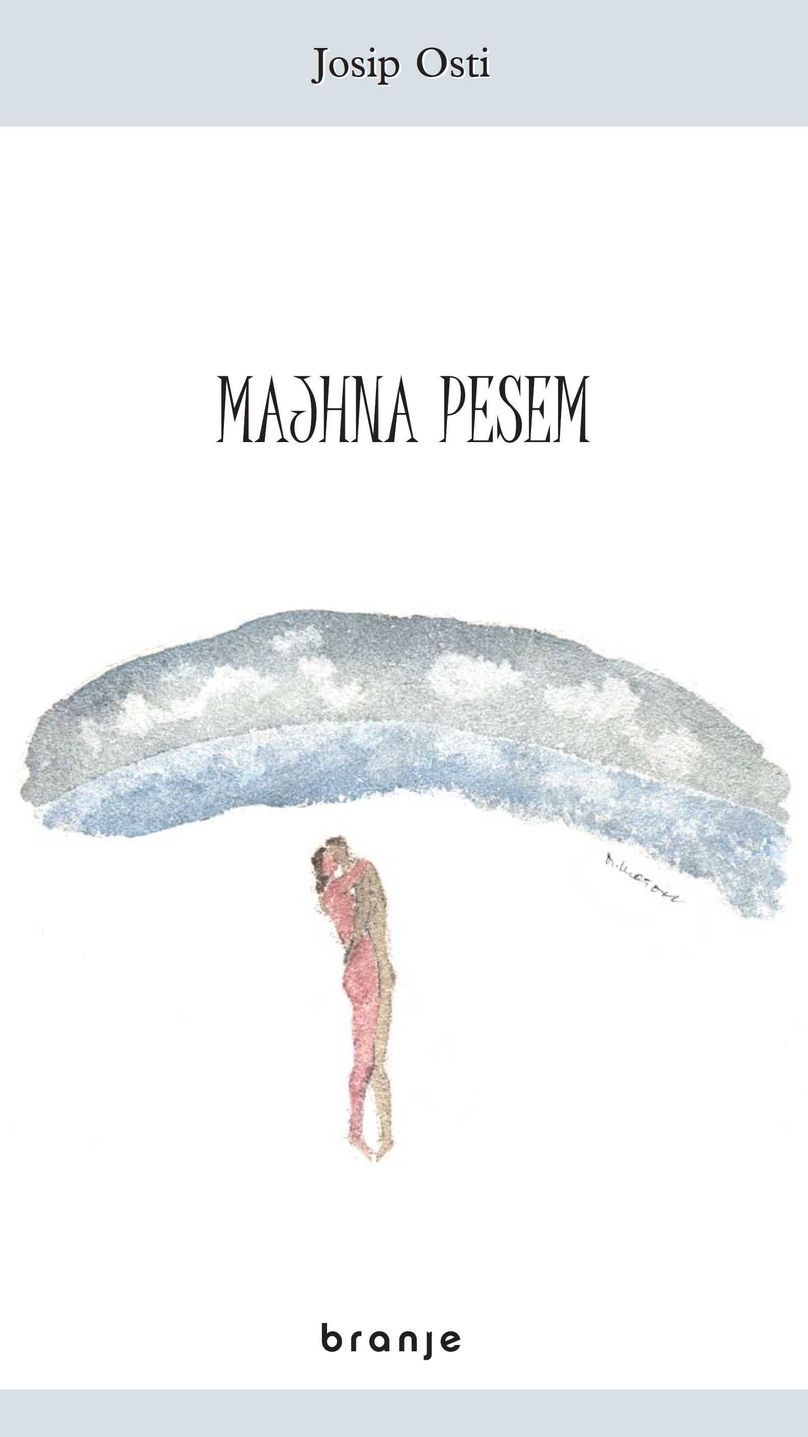 Couverture ebook de Majhna pesem, de Josip Osti