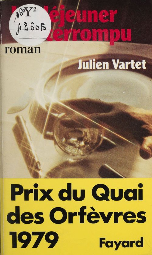Couverture ebook de Le déjeuner interrompu, de Julien Vartet