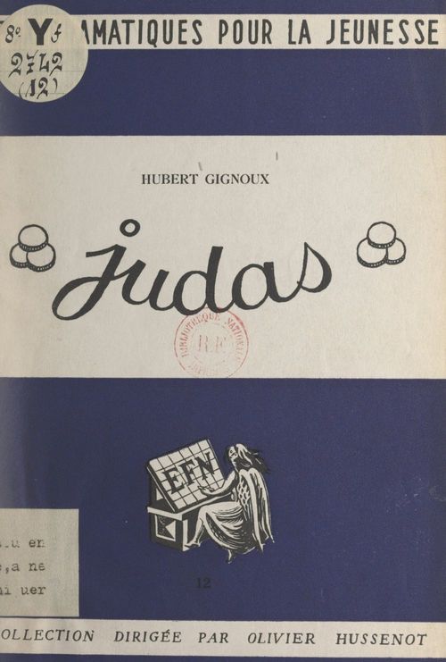 ebook cover of Judas, by Hubert Gignoux