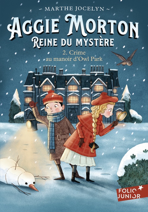 ebook cover of Aggie Morton reine du mystère (Tome 2) - Crime au manoir d'Owl Park, by Marthe Jocelyn, Isabelle Follath