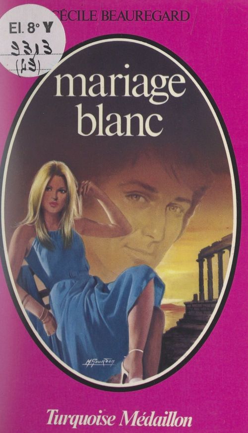 ebook cover of Mariage blanc, by Cecile Beauregard