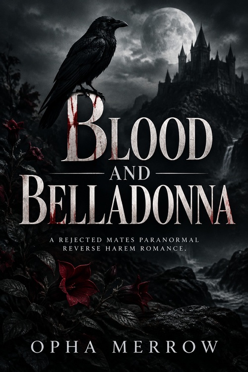 Couverture ebook de Blood and Belladonna, de Opha Merrow
