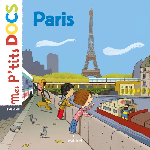 Couverture ebook de Paris, de Stéphanie Ledu