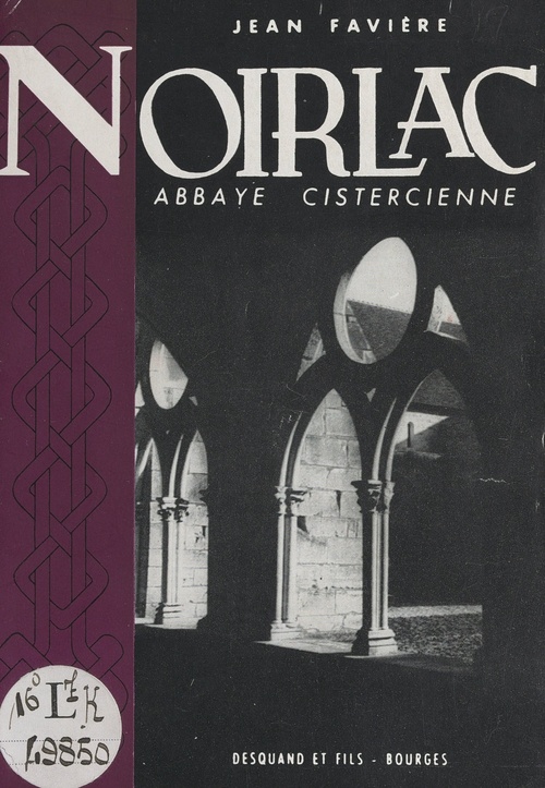 Couverture ebook de Noirlac, de Jean Faviere