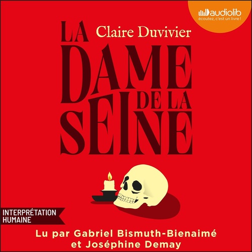 audiobook cover of La Dame de la Seine, by Claire Duvivier