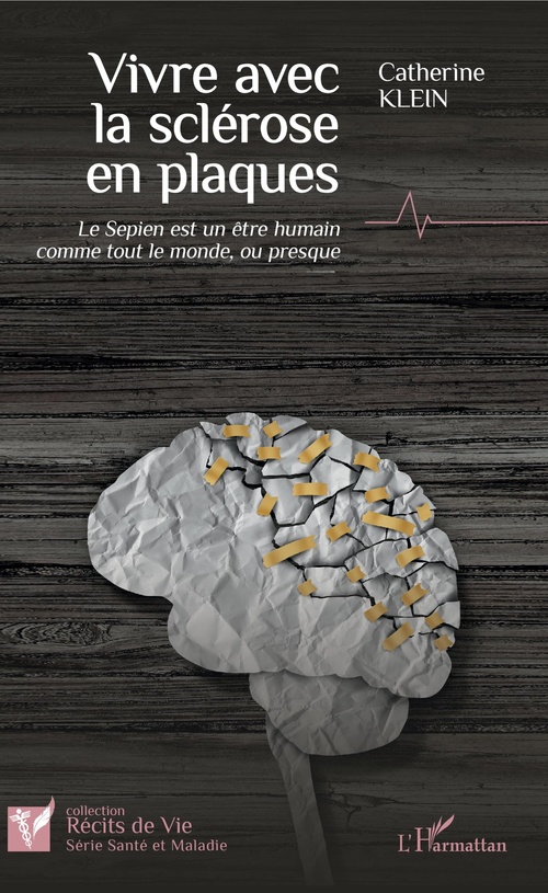 Couverture ebook de Vivre avec la sclérose en plaques, de Catherine Klein