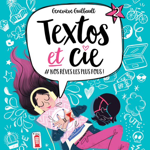 Couverture audiobook de Textos et cie: Tome 2 - #Nosrêveslesplusfous, de Jennifer Beaudry