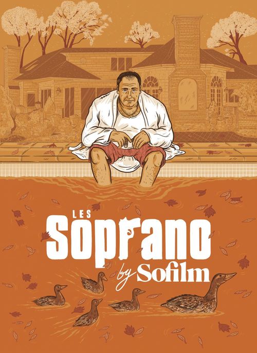 Couverture ebook de Les Soprano, de COLLECTIF