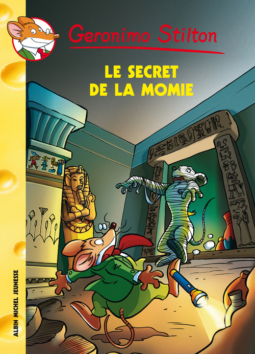 Couverture ebook de Mes histoires préférées - Le Secret de la momie, de Geronimo Stilton