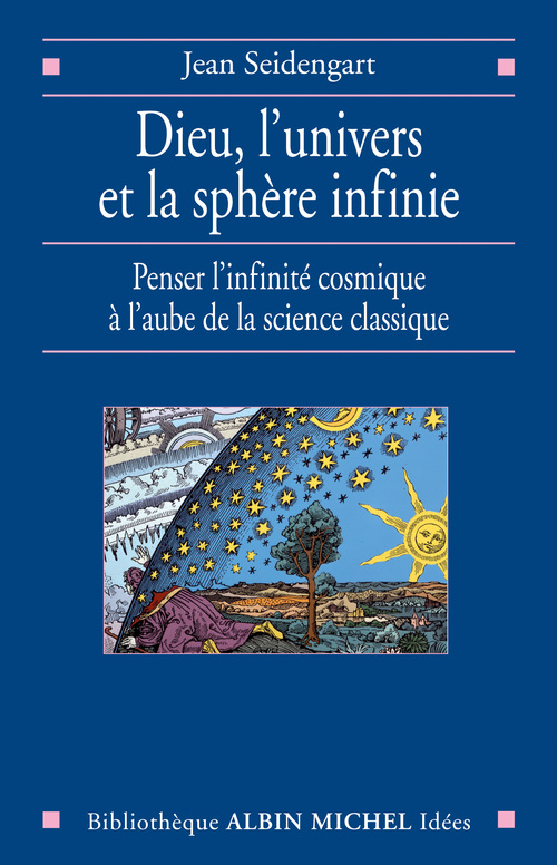 Couverture ebook de Dieu, l'univers et la spère infinie, de Jean Seidengart
