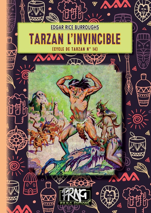 ebook cover of Tarzan l'Invincible (cycle de Tarzan n° 14), by Edgar Rice Burroughs